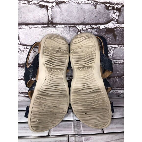 Vionic Amber Blue Denim Adjustable Strap Casual Sandals Women’s Sz 8M US/38.5EU - Picture 7 of 14